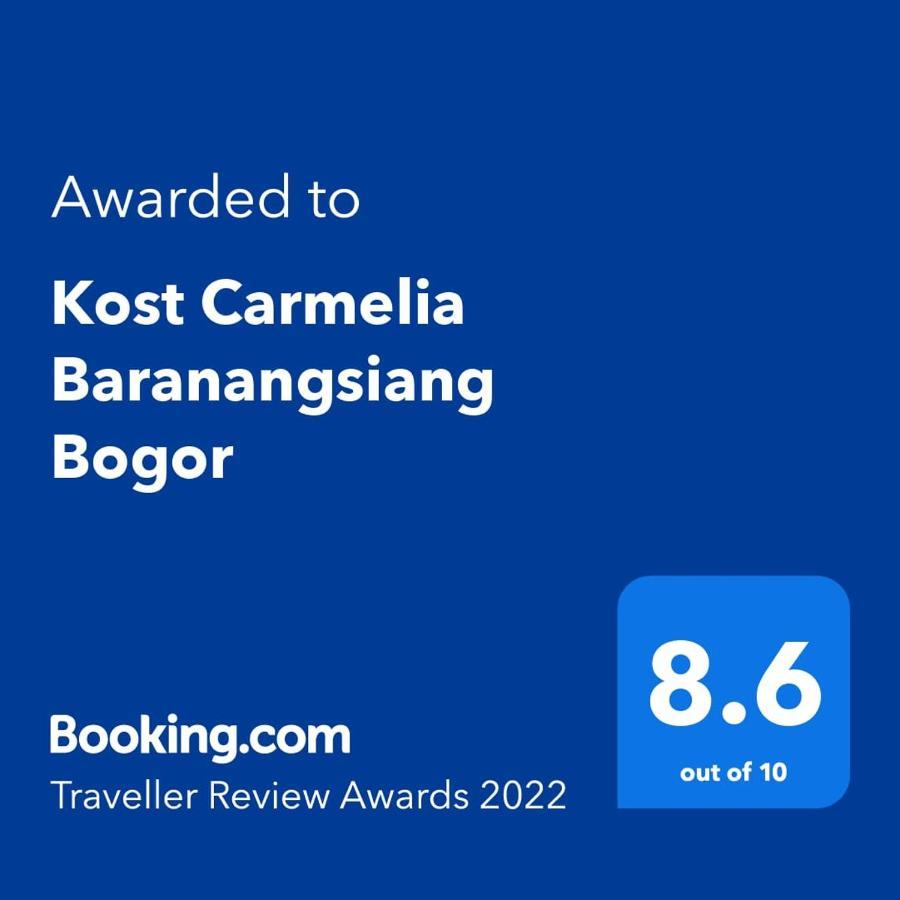 Hotel Kost Carmelia Syariah Baranangsiang Bogor Exteriér fotografie